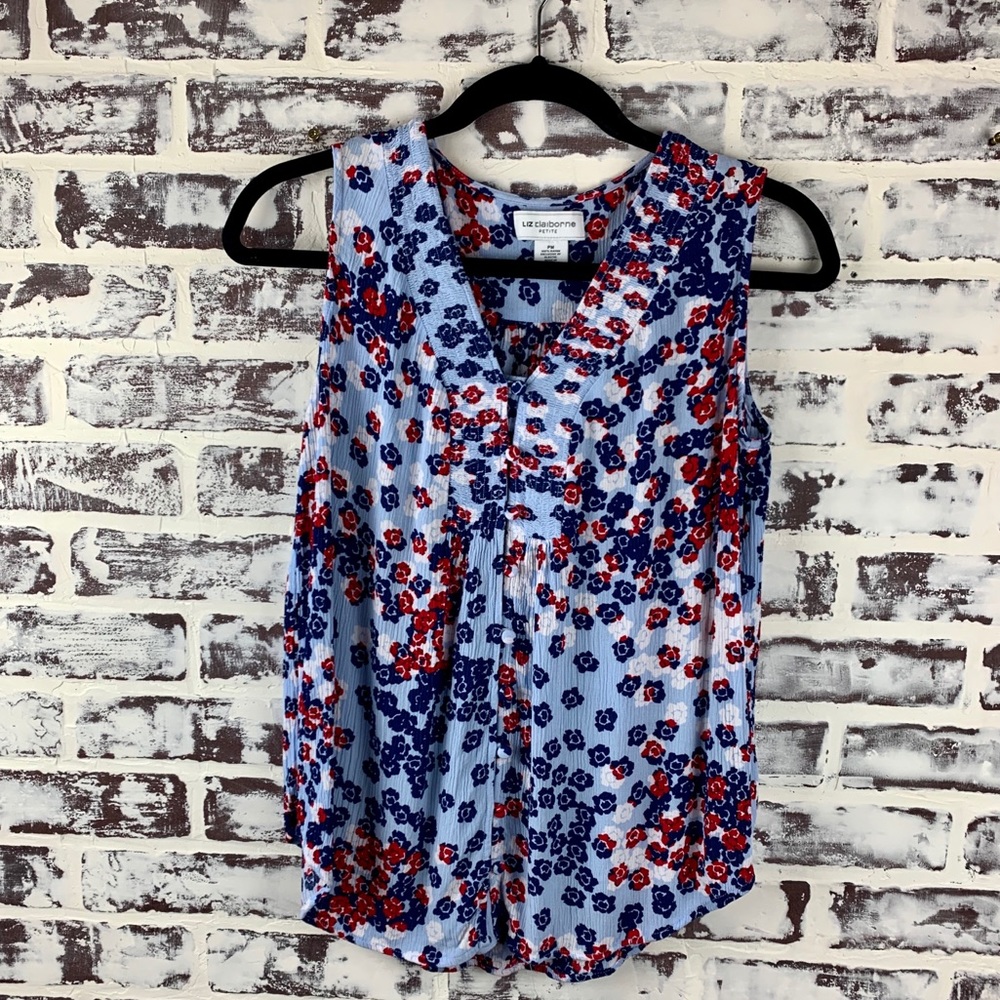 Liz Claiborne Sleeveless Top